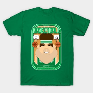 Basketball Green - Court Dunkdribbler - Bob version T-Shirt